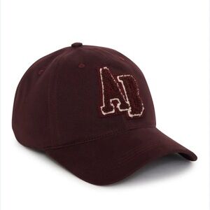 Anine Bing Burgundy Baseball Cap